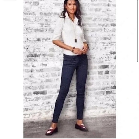Cabi Pacific Blue Lace Skinny Nwt